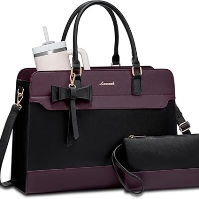 LOVEVOOK Laptop Bag Black with Amazing Desigh