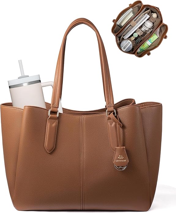 LOVEVOOK Laptop Tote Bag for Women 15.6